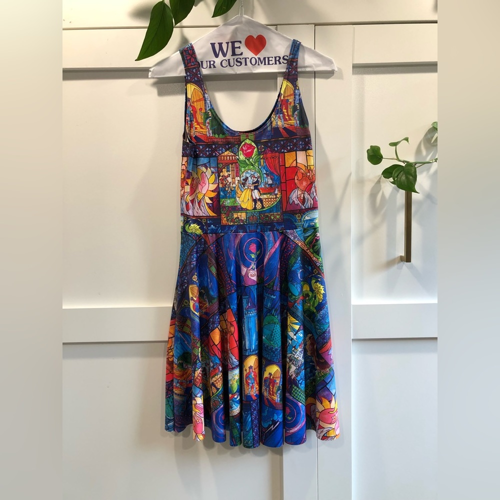 Black Milk/Disney Beauty and the Beast Skate dress